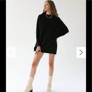 Free People Ottoman Slouchy Tunic, Black, Small